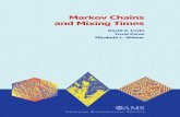 Markov Chains and Mixing Times · Markov chains and mixing times : with a chapter on coupling from the past by James G. Propp and David B. Wilson / David A. Levin, Yuval Peres, Elizabeth