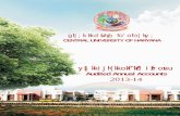 ys[kk ijh{kk okfkZd izfrosnu - Central University of Haryana Report.pdf · Prof. Arun Kumar Grover Vice-Chancellor Panjab University,Chandigarh Prof. Anand Mohan Director NIT, Kurukshetra