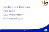 Nine Elms CLG Presentation 4 Feb 2020 · CLG Presentation 04 February 2020 # Action Update 1 CA will speak to relevant contacts regarding the ... Top cladding (GFRC) completed Escalators