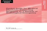 PREPAREDNESS Pocket Guide for Medical Physicists Supporting Response … · 2020-06-09 · making under an incident commander Enables responders from different organizations, ministries