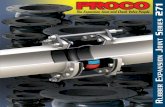 Features and BeneÞts - PROCO · catalog movement. Contact Proco for resultant movement capability.) Wide Service Range and Less Weight Engineered to operate up to 200 PSIG (nominal