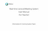 (ENG)WEBEX Manual (for Teacher) Last updated 20200325 · Microsoft PowerPoint - (ENG)WEBEX_Manual (for Teacher)_Last updated_20200325.pptx Author: skku Created Date: 4/2/2020 9:29:23