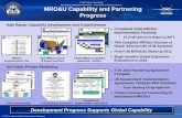 MRO&U Capability and Partnering Progress · 2010-11-15 · PA # JSF-10-01 F-35 Program Information Non-Export Controlled Information ± Releasable to Foreign Persons ± Lockheed Martin