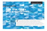 Are Big Files Big Problems? - OpenText · facturing company headquartered in Chicago can collaborate with engineers in Mumbai, factory foremen in Shanghai, advertising executives