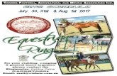 Impartmedia · 2017-06-19 · Riders may have no more than two horses. Children may be mounted on ponies, galloways or horses. Pinpot riders-under 9 years Riders-IO and under 15 years