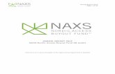 ANNUAL REPORT 2015 NAXS Nordic Access …...Annual Report 2015 Page 3 of 53 Comments by the CEO 2015 was a good year for NAXS. Despite negative currency effects, we saw the net asset