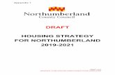 DRAFT HOUSING STRATEGY FOR NORTHUMBERLAND 2019-2021committeedocs.northumberland.gov.uk/MeetingDocs/42841_M... · 2019-07-29 · The Housing White Paper ‘Fixing our broken housing