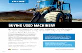 BUYING USED MACHINERY - Home – Vinehealth …...If you’re purchasing second-hand machinery for use in your vineyard, remember to consider biosecurity as part of the steps to getting