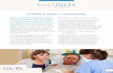 COMPULSORY LICENSING - GAFPAgafpa.org/wp-content/uploads/GAfPA_Fast-Facts_Compulsory... · 2019-04-24 · Compulsory licensing has the potential to save lives and preserve public