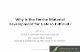 Why is the Ferrite Material Development for GaN so …files.iccmedia.com/pdf/2018_powercon/munich1_1130_bst.pdfAlex Goldman: modern ferrite technology Bs&T Frankfurt am Main GmbH 8