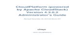 radia-app.accelerite.com · CloudPlatform (powered by Apache CloudStack) Version 4.3.0.2 Administrator's Guide CloudPlatform (powered by Apache CloudStack) Version 4.3.0.2 Administrator's