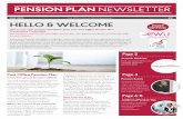 MAY 2020 Post Office Pension Plan Newsletter #01 HELLO & … · 2020-05-22 · MAY 2020 Post Office Pension Plan Newsletter #01 This is your new pension newsletter from your Post