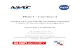 Phase I Final Report - NASA€¦ · This “rocker-bogie” style architecture has been used to provide a degree of responsiveness in difficult terrain. For example, Spirit and Opportunity