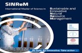 SINReM - tu-freiberg.de...• Research new technologies such as the recycling of Earth‘s natural resources together with other young scientists, lecturers and industry represent-atives