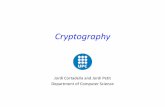 Cryptography - UPC Universitat Politècnica de Catalunyajordicf/Teaching/AP2/pdf/15_Cryptography.… · Implement an RSA cryptosystem •Given two primes, and , design an RSA cryptosystem