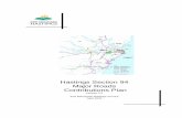 PMHC Major Roads Contributions Plan v2-2 · ADMINISTRATION 2.1 THE NAME OF THIS CONTRIBUTION PLAN This Contributions Plan (CP) may be referred to as the Hastings S.94 Major Roads