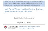 Heat Pump Water Heating Control Strategy Optimization for ...users.encs.concordia.ca/home/g/gparnis/CZEBS-iiSBE... · Heat Pump Water Heating Control Strategy Optimization for Cold