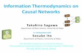 Information Thermodynamics on Causal Networkshome.kias.re.kr/psec/nspcs14/강연자료/17_Takahiro_Sagawa.pdf · Information Thermodynamics on Causal Networks Takahiro Sagawa Department