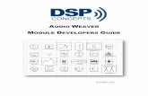 Module Developer's Guide - DSP Concepts, Inc. · MATLAB implementation of the module – Processing function (optional), and if needed, set function, bypass function, and get function.