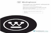 GAS BUILT-IN COOKING APPLIANCES OWNER'S MANUAL€¦ · Thank you for buying a Westinghouse oven. Please read your owner's manual carefully, ... • Do not line the bottom of the oven