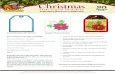 Christmas · Embroidery Club Feature Collection Christmas Gift Card Holders STOCK EMBROIDERY DESIGN SOFTWARE LICENSE 1. LICENSE: The design software is licensed to the original customer
