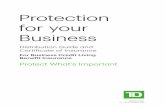 Protection for your Business - TD Bank · Protecting Your Business You’ve worked hard to build your business, it’s important ... Group Creditor Business Credit Living Benefit