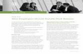 How Employers Should Handle MLR Rebates · How Employers Should Handle MLR Rebates How much (if any) of the rebate must be distributed to plan participants? Department of Labor (DOL)