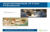 Appropriateness of Care · 23/12/2015  · “The right care provided by the right providers, to the right patient, in the right place, at the right time, resulting in optimal quality