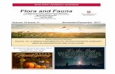Flora and Fauna...Flora and Fauna The Mahoning County ANR Volunteer Newsletter Ohio State University Extension – Mahoning County 490 South Broad Street Canfield, Ohio 44406 330-533-5538