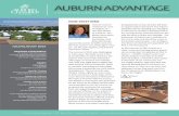 Auburn Adv AntAge · The summer of 2015 was challenging in many ways. Recently, in the midst of construction in every direction, ... Career Coaching/Global Solutions Jeff Coggin 305