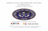 Utah Crisis Standards of Care Guidelines...2018/06/02  · • California Hospital Association, Emergency Preparedness: Preparing Hospitals for Disasters. • Stanford Hospital and