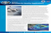 GOES-R Aerosols/Air Quality Applications fact sheetGOES-16 ABI daily composite AOD on August 16, 2018. Credit: NOAA Credit: NOAA This fact sheet explains the aerosols and air quality
