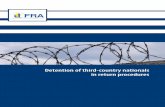 Detention of third-country nationals in return …1 Detention of third-country nationals in return procedures TK-31-10-681-EN-C doi: 10.2811/85200 FRA - European Union Agency for Fundamental