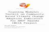DRAFT Training Module on Community Climate Change … · Web view03.00 - 04.30 Unit 3: Understanding community vulnerability and capacity to respond to climate change (continued)