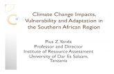 Climate Change Impacts Climate Change Impacts, Vulnerabilityyp and Adaptation … Change... · 2018-03-13 · Climate Change Impacts Climate Change Impacts, Vulnerabilityyp and Adaptation