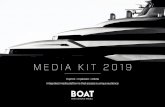 MEDIA KIT 2019 · 2018-10-12 · Our magazines and books are timeless and collectable. ONLINE boatinternational.com delivers an inspirational daily fix of luxury yacht news, yacht
