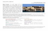 VALLETTA, MALTA...Visit Malta’s ancient capital city, Mdina, which boasts one of Europe’s finest examples of an ancient walled city with a mix of medieval and Baroque architecture