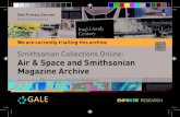 Smithsonian Collections Online: Air & Space and Smithsonian … · 2019-02-18 · Search for this archive on your library database Number of pages Over 97,500 This fully searchable