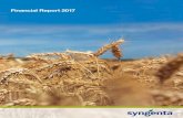 Financial Report 2017 - Syngenta · 2017 Full Year Financial Performance 1 EBITDA defined as earnings before interest, tax, non-controlling interests, depreciation, amortization,