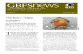 The Robin reigns supreme - BTOSep 09, 2017  · The newsletter for participants in the BTO Garden Bird Feeding Survey Number 9 September 2017 Our unofficial national bird, the Robin,