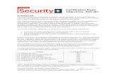 Certification Exam Objectives: SY0-401/comptia-security...Objectives: SY0-401 INTRODUCTION The CompTIA Security+ Certification is a vendor neutral credential. The CompTIA Security+