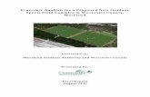 Economic Analysis for a Proposed New Outdoor Sports Field ... · Project Background . In 2016, Worcester County (County) and the Maryland Stadium Authority (MSA) engaged ... the community.