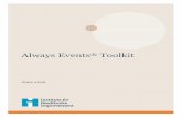 Always Events Toolkit - IHI · This Always Events Toolkit is designed to support leaders and point-of-care teams in partnering with patients/individuals and family members to co-design,