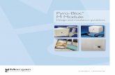 Pyro-Bloc M Module - Thermal Ceramics · 12” 12” 6 16518 Pyro-Bloc Module Manual v3_Layout 1 6/21/2016 4:25 PM Page 7. THERMAL CERAMICS 7 Velocity resistance of the Pyro-Bloc