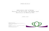KILOSA DC CWIQ Survey on Poverty, Welfare and Services in ... 2007 KILOSA DC.pdf · Makarius Kiyonga, Sampson Mutalemwa, Faustine Misinde, Jessica Nkonjerwa, Kamugisha Robert, Resti