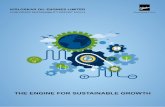 THE ENGINE FOR SUSTAINABLE GROWTHbrandstore.koelgreen.com/Themes/koel/Content/PDF/Sustainability_… · Kirloskar Oil Engines Ltd has embarked on its sustainability journey by adopting
