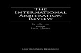 The International Arbitration Revie The International Arbitration Review The International Arbitration Review Reproduced with permission from Law Business Research Ltd. This article