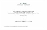Scientific Criteria Document for the Development of the Canadian … · 2014-03-24 · Canadian Water Quality Guidelines for the Protection of Aquatic Life for Uranium iii ACKNOWLEDGEMENTS
