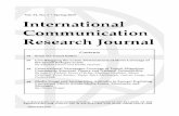 Contents - icrj.pub · the Syrian Refugee Crisis By Mirjana Pantic and Ivanka Pjesivac Cross-national Newspaper Coverage of Transit Migration: Community Structure Theory and National
