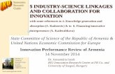 5 INDUSTRY-SCIENCE LINKAGES AND COLLABORATION FOR …...5 INDUSTRY-SCIENCE LINKAGES AND COLLABORATION FOR INNOVATION with some references to 4. Knowledge generation and absorption